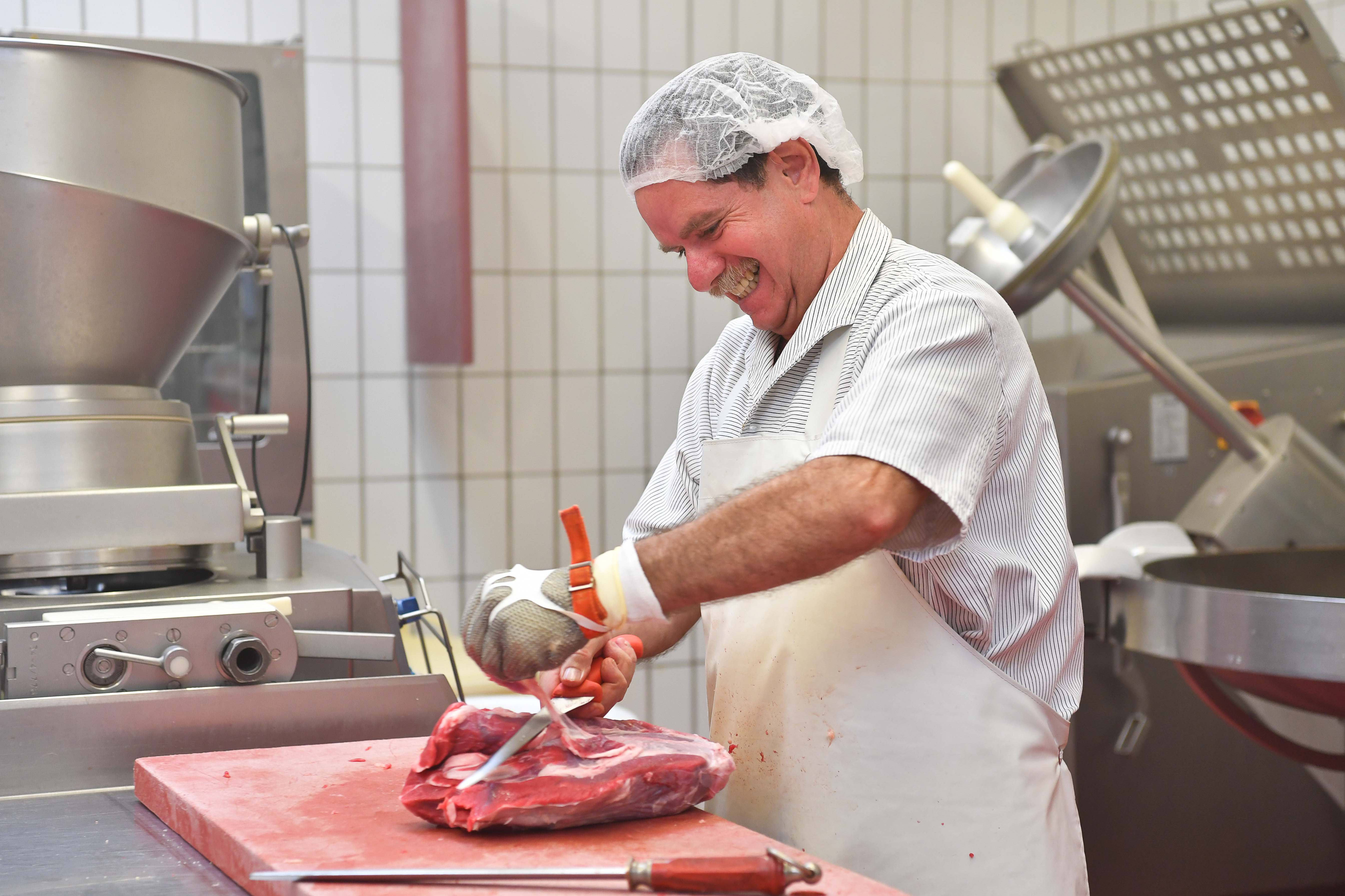 frisches Fleisch bei Dauser